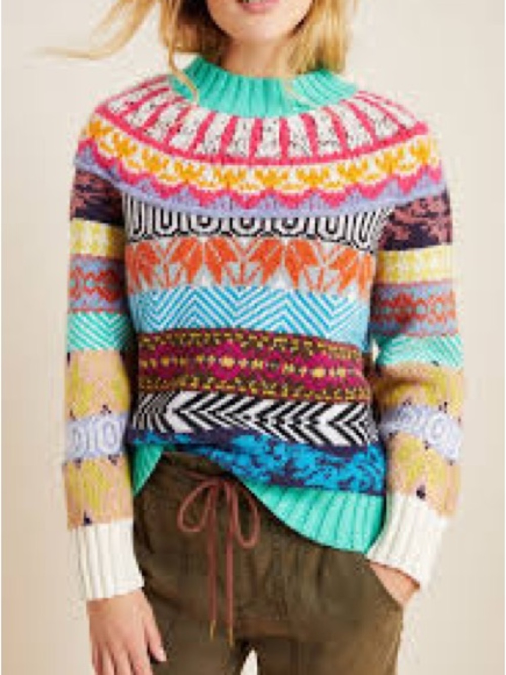 Anthropologie Multicolor Sweater